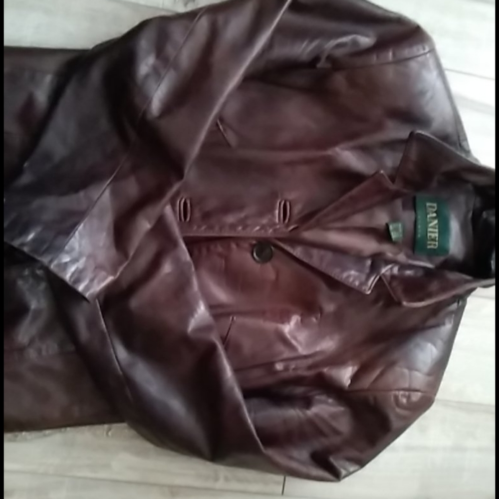 Jacket, bags and clothes